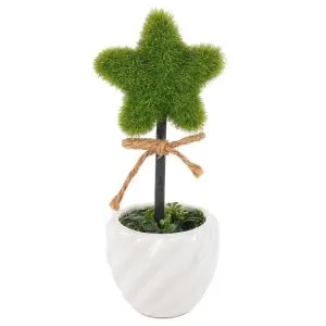 কৃত্রিম বিউটি পটেড প্লাস্টিক বনসাই