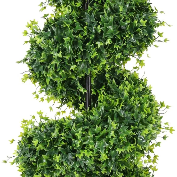 Artificial Boxwood Topiary Trees