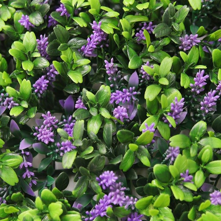Artificial Boxwood Mat Wall Hedge Decor W/ Ties Fence Panel Grass